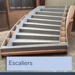 ESCALIER COFFRAGE