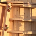 Mobilier urbain support de fusee