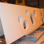 Prefabricated panels with prints